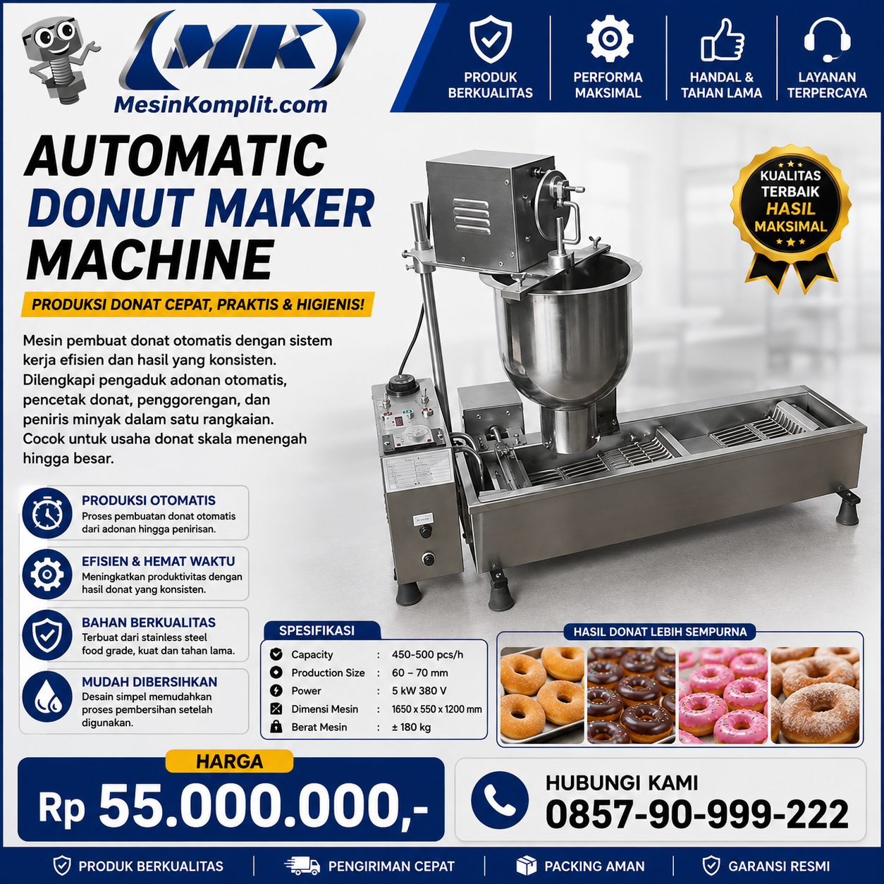 Pembuat Donut Otomatis (R...